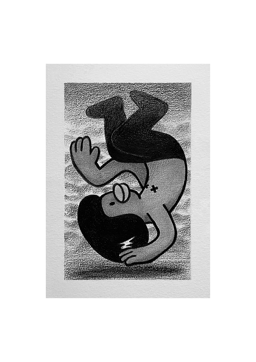 'Flow in' - ORIGINAL DRAWING