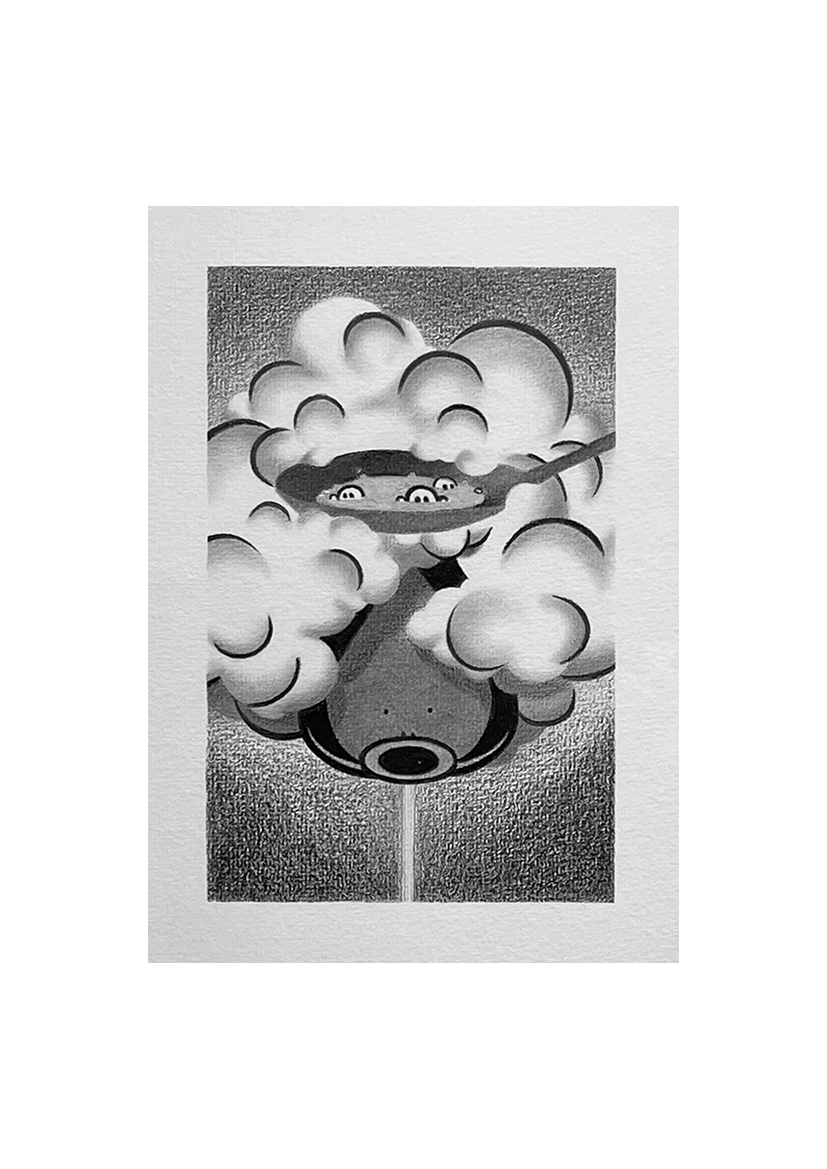 'Hot mess' - ORIGINAL DRAWING