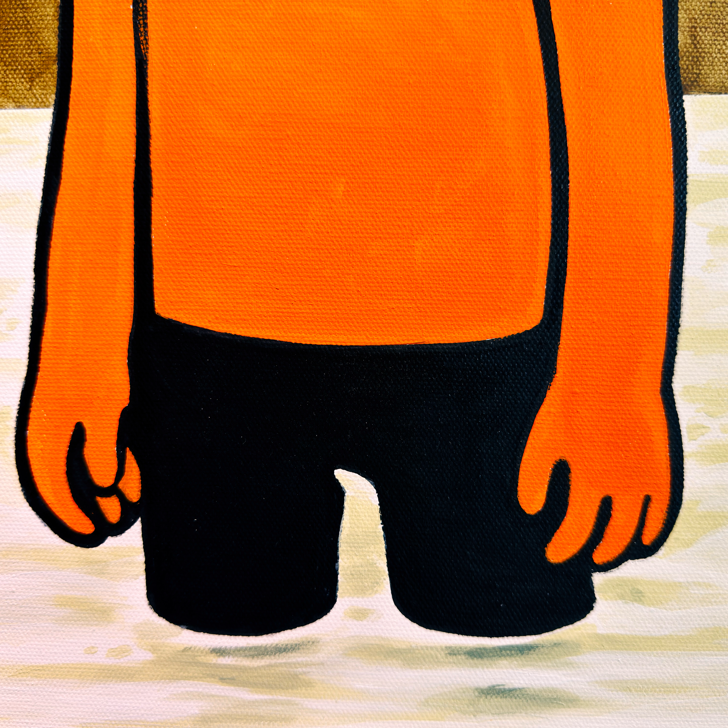 ORIGINAL PAINTING - Knee deep