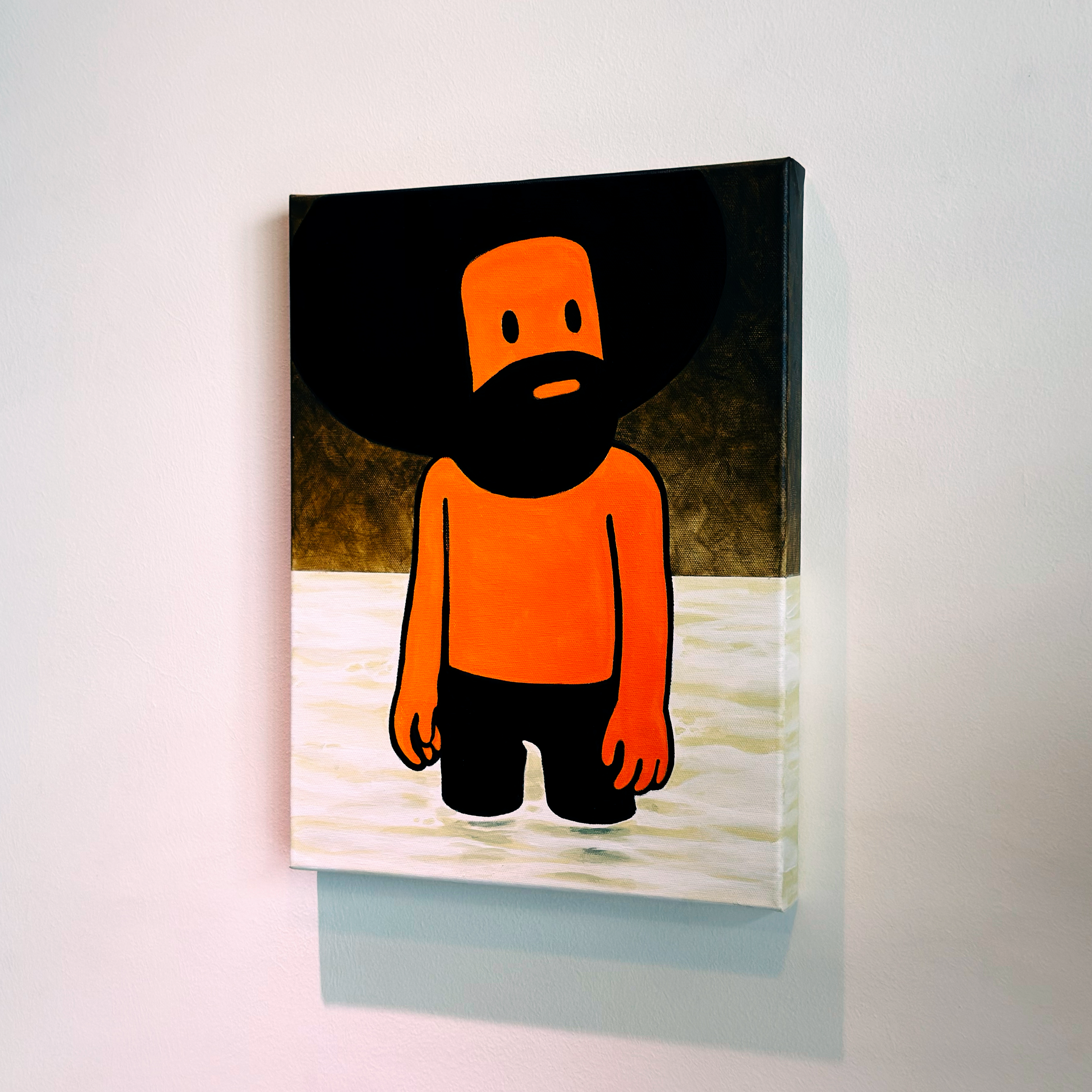 ORIGINAL PAINTING - Knee deep
