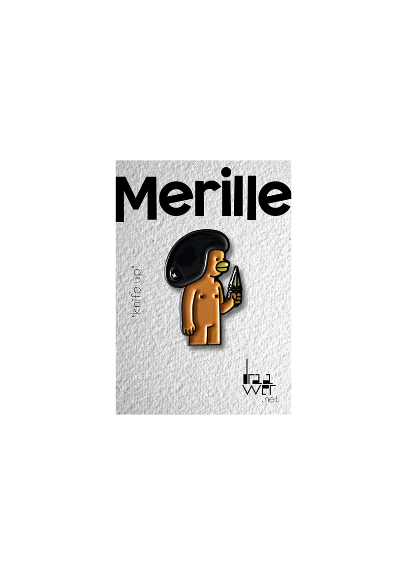 PIN - Merille "Knife up"